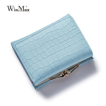 Small lock women wallet short female purse brand coin wallet mini Carteira Feminina fashion lady wallet card holders