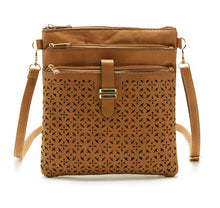 Small Casual women messenger bags PU hollow out crossbody bags ladies shoulder purse and handbags bolsas feminina clutches