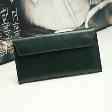 Slim Genuine Leather Women Wallet Female Long Clutch Fashion Women Purse Card Holders Ladies Wallet portefeuille femme portfolio