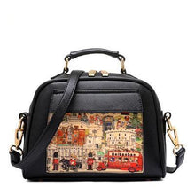 Beaumais Pu Leather Women Leather Handbag Famous Brand Women Messenger Bags Women Shoulder Bag Pouch Printing Female Bag