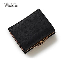 Small lock women wallet short female purse brand coin wallet mini Carteira Feminina fashion lady wallet card holders