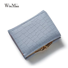 Small lock women wallet short female purse brand coin wallet mini Carteira Feminina fashion lady wallet card holders