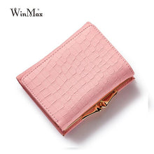 Small lock women wallet short female purse brand coin wallet mini Carteira Feminina fashion lady wallet card holders