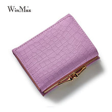 Small lock women wallet short female purse brand coin wallet mini Carteira Feminina fashion lady wallet card holders