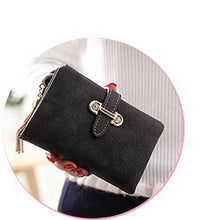 Herald Fashion Nubuck Leather Women Wallets Female Zipper Small Wallet Women Short Coin Purse Holders Retro Wallet and Purses