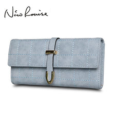 Female Wallet Leather Long Women Wallet Change Clasp Purse Money Coin Card Holders wallets Carteras Clutch Purse