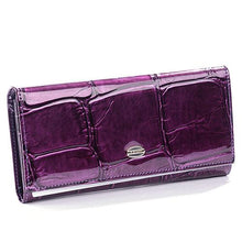 Fashion High Quality Women Wallet Genuine Leather Candy  Purse Female Long  Design