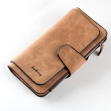 Baellerry Brand Wallet Women Big Capacity Three Fold Lady Purses High Quality Scrub Leather Female Wallets carteira feminina