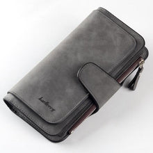 Baellerry Brand Wallet Women Big Capacity Three Fold Lady Purses High Quality Scrub Leather Female Wallets carteira feminina