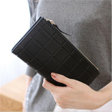 High Capacity Fashion Women Wallets  PU Leather Wallet Female Double Zipper Ladies  Coin Purse