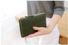High Capacity Fashion Women Wallets  PU Leather Wallet Female Double Zipper Ladies  Coin Purse