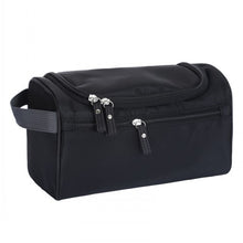 Fashion waterproof men's cosmetic bag nylon travel organizer make-up lady large necessities cosmetics toilet bag