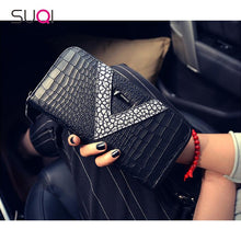 SUQI Women Wallet Female Purse Luxury Designer High Quality Famous Brand Ladies Girl Women Purse Female Wallet Pouch