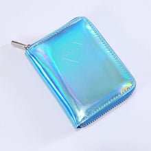Bentoy Brand Leather Women's Wallet Hologram Money Purse Short Clutch Bank Card Holders Fashion Carteira Feminina Zip Coin Purse