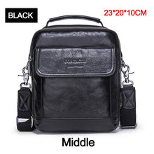 CONTACT'S Genuine Leather Shoulder Bags Fashion Men Messenger Bag Small ipad Male Tote Vintage New Crossbody Bags Men's Handbags