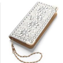 Atrra-Yo women wallets rhinestone patent leather wallet high quality brands party purse female pouch