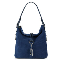 Fashion Women Split Leather Shoulder Bag Female Suede Casual Crossbody handbag Casual Lady Messenger Hobo Top-handle Bags