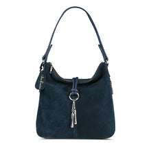 Fashion Women Split Leather Shoulder Bag Female Suede Casual Crossbody handbag Casual Lady Messenger Hobo Top-handle Bags