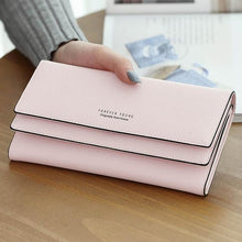 Women's purse women wallet women card holder coin purse coin female wallet long large capacity wallet female clutch 3 folders