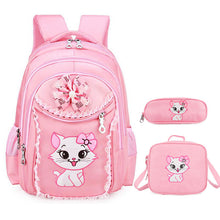 Sweet Cat Girl's School Bags Cartoon Pattern Kid Backpack Children School Backpack Girl Bag