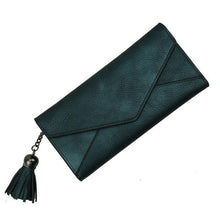 NIGEDU Long Women Wallets Luxury Brand Female Portfolio Women's Purse Coin Money Bag  tassel Clutch Purses envelope Wallet
