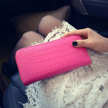 New Fashion Stone Women Wallets Black Color 6 Colors PU Leather Stone pattern Wallet Long Ladies Clutch Coin Purse