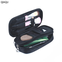QIAQU Small Cosmetic Bags Makeup Bag Women Travel Organizer Professional Storage Brush Necessaries Make Up Case Beauty