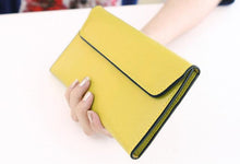 Women Wallets Leather Long Purses Slim Envelope Phone Magnetic Buckle  Female Leather Card Holder Coin Money Bag Cash Girl