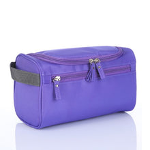 Fashion waterproof men's cosmetic bag nylon travel organizer make-up lady large necessities cosmetics toilet bag