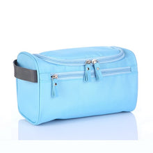Fashion waterproof men's cosmetic bag nylon travel organizer make-up lady large necessities cosmetics toilet bag