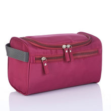 Fashion waterproof men's cosmetic bag nylon travel organizer make-up lady large necessities cosmetics toilet bag