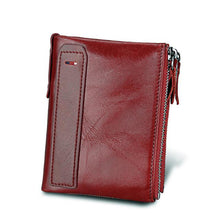 Genuine Leather Women Wallet Purses Coin Purse Female Small Portomonee Bifold Rfid Wallet Lady Purse For Girls Money Bag