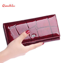 Fashion High Quality Women Wallet Genuine Leather Candy  Purse Female Long  Design