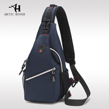 ARCTIC HUNTER Men 's chest bag leisure Messenger bag multi - functional shoulder bag Oxford cloth