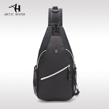 ARCTIC HUNTER Men 's chest bag leisure Messenger bag multi - functional shoulder bag Oxford cloth