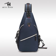 ARCTIC HUNTER Men 's chest bag leisure Messenger bag multi - functional shoulder bag Oxford cloth