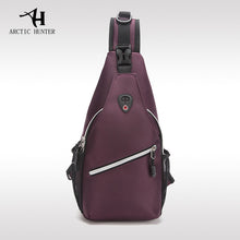 ARCTIC HUNTER Men 's chest bag leisure Messenger bag multi - functional shoulder bag Oxford cloth