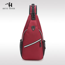 ARCTIC HUNTER Men 's chest bag leisure Messenger bag multi - functional shoulder bag Oxford cloth