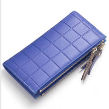 High Capacity Fashion Women Wallets  PU Leather Wallet Female Double Zipper Ladies  Coin Purse