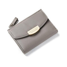 WEICHEN Fashion Short Women Wallets ID Card Holder Small Wallet Zipper Coin Pocket Purses Ladies Leather Purse Girls Billetera