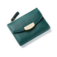WEICHEN Fashion Short Women Wallets ID Card Holder Small Wallet Zipper Coin Pocket Purses Ladies Leather Purse Girls Billetera