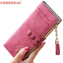 Assez sac! hot sale women wallets female fashion PU leather bags ID card holders women wallet purses