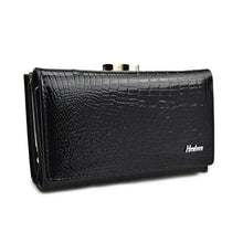 HH Women Luxury Brand Fashion Genuine Leather Short Wallet Female Alligator Hasp Lady Coin Purse Purses Mini Wallets Purses
