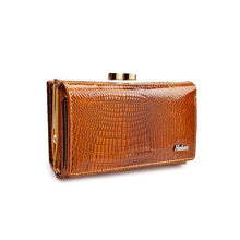 HH Women Luxury Brand Fashion Genuine Leather Short Wallet Female Alligator Hasp Lady Coin Purse Purses Mini Wallets Purses