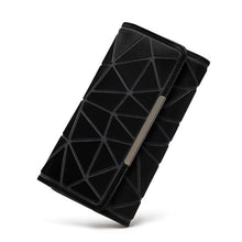 bao bao wallet ladies cards bag fashion Geometric women bags Noctilucent luminous baobao purse long design female Clutch