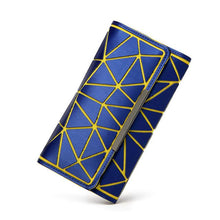 bao bao wallet ladies cards bag fashion Geometric women bags Noctilucent luminous baobao purse long design female Clutch