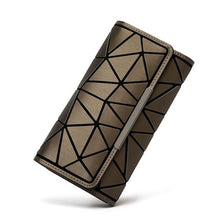 bao bao wallet ladies cards bag fashion Geometric women bags Noctilucent luminous baobao purse long design female Clutch