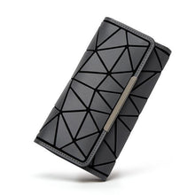 bao bao wallet ladies cards bag fashion Geometric women bags Noctilucent luminous baobao purse long design female Clutch