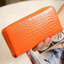 High Quality Black Purse Women Leather Purses Wallets Luxury Brand Wallet Double Zipper Day Clutch Coin Card Bag