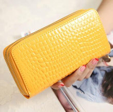 High Quality Black Purse Women Leather Purses Wallets Luxury Brand Wallet Double Zipper Day Clutch Coin Card Bag